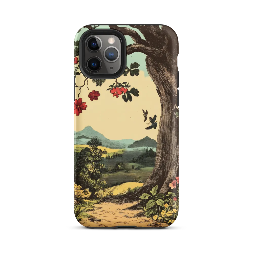 Whispers of a Vintage Landscape | Phone Case |  11 Pro | Tough Case | Matte