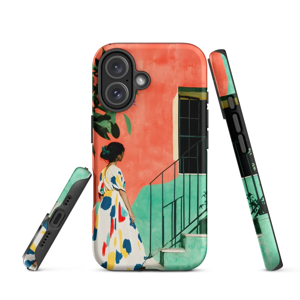 Stairway to Colorful Bliss | Phone Case |  16 | Tough Case | Matte