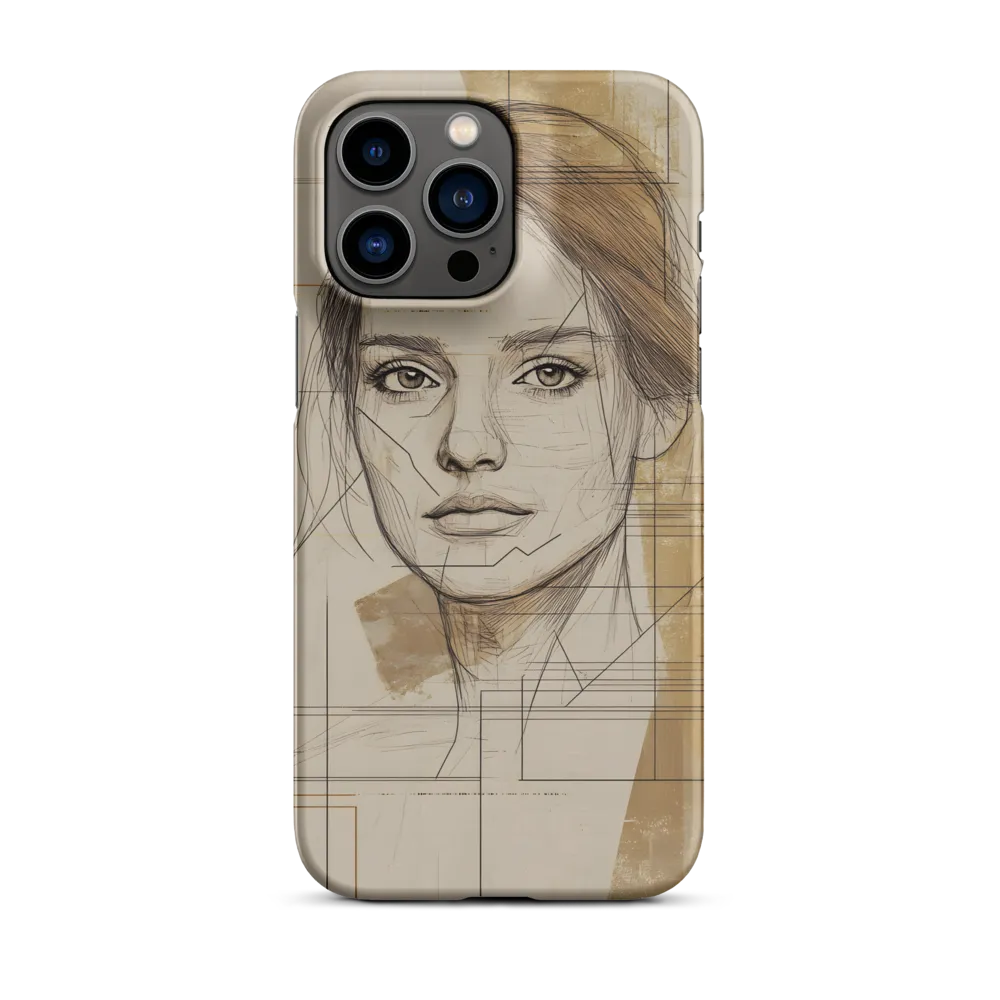 Geometric Elegance: A Modern Portrait