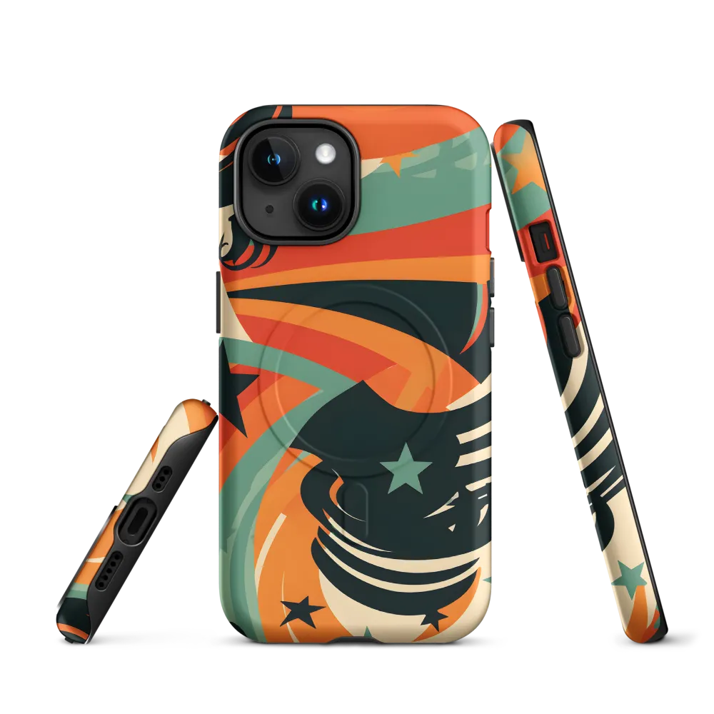 Swirls of Elegance | Phone Case |  15 | MagSafe® Tough Case | Matte