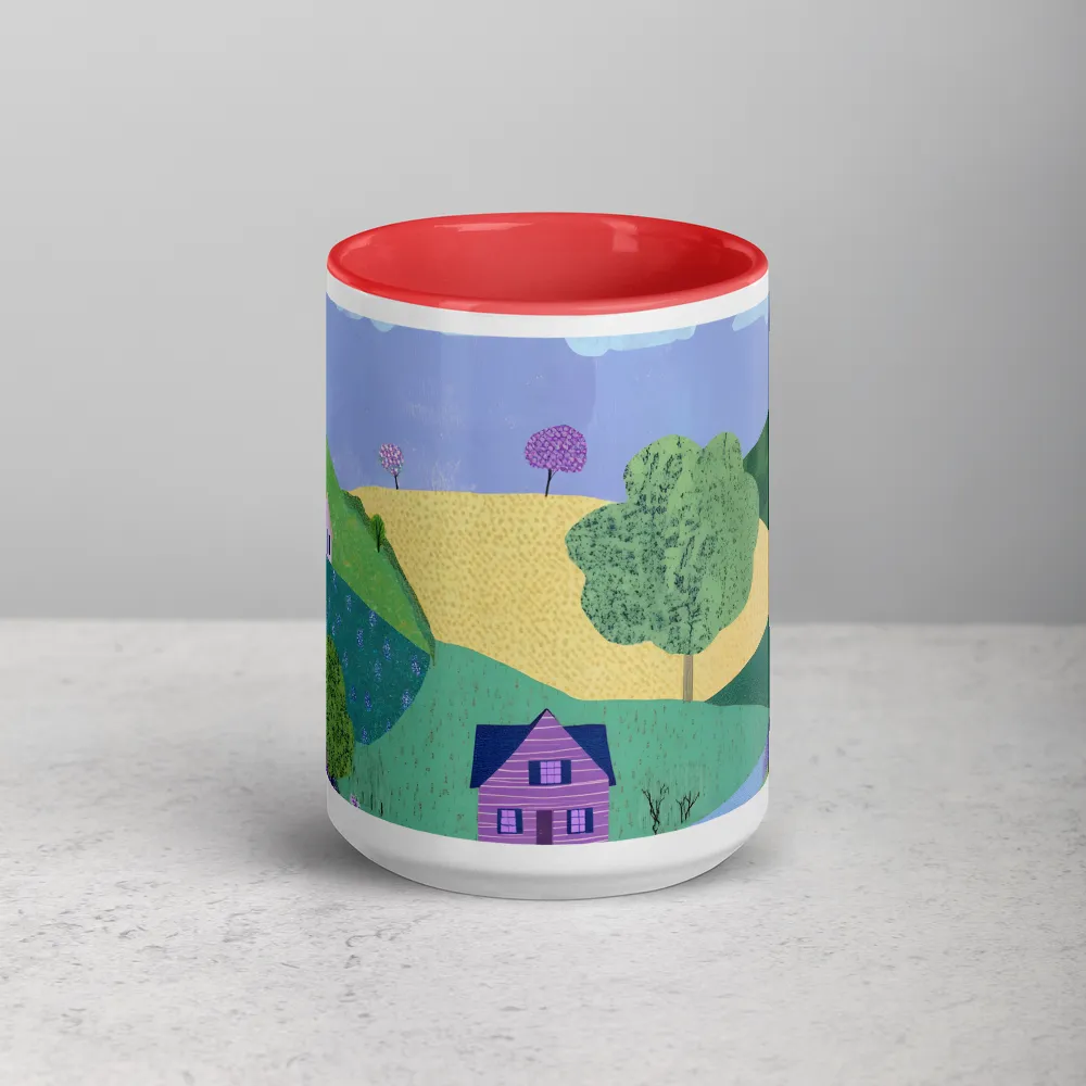 Whimsical Hills and Quaint Homes