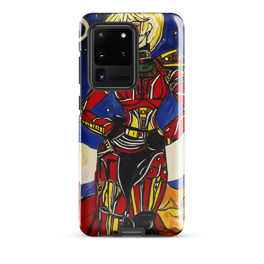 The Defiant Warrior | Phone Case |  S20 Ultra | Tough Case | Glossy
