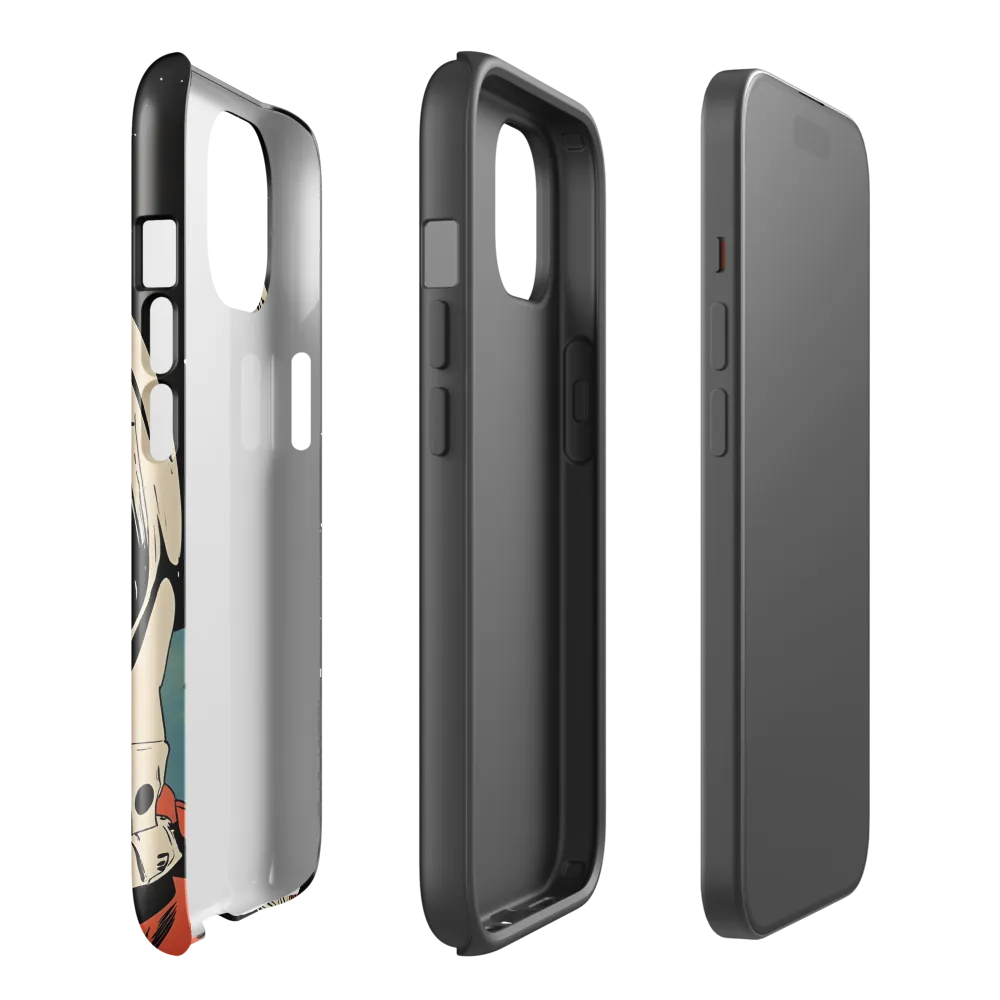 Gaze of the Astronaut | Phone Case |  15 | Tough Case | Glossy