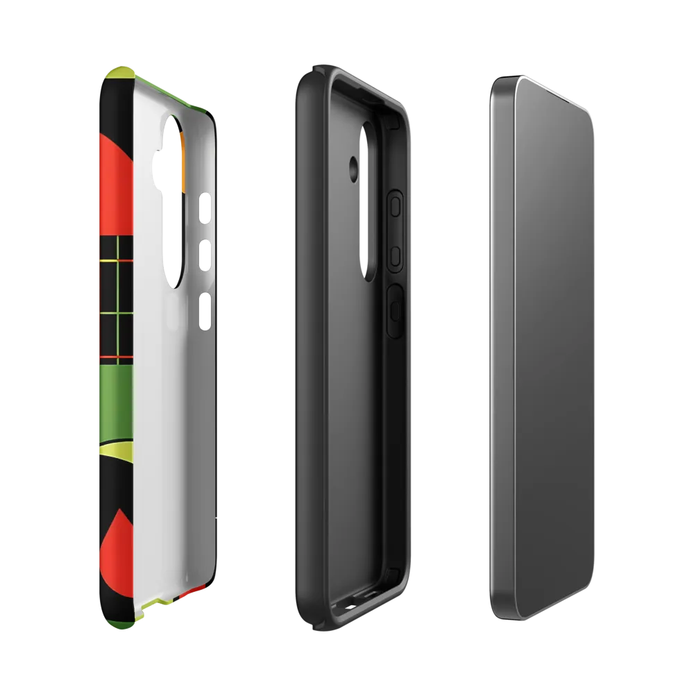 Geometric Harmony | Phone Case |  S24 | Tough Case | Matte