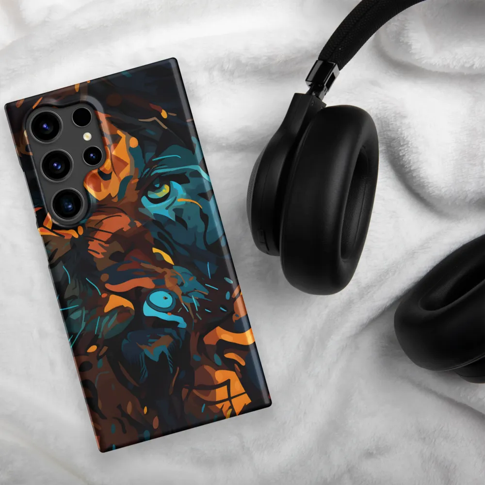Tropical Enigma: A Wildlife Quartet | Phone Case |  S24 Ultra | Snap Case | Matte