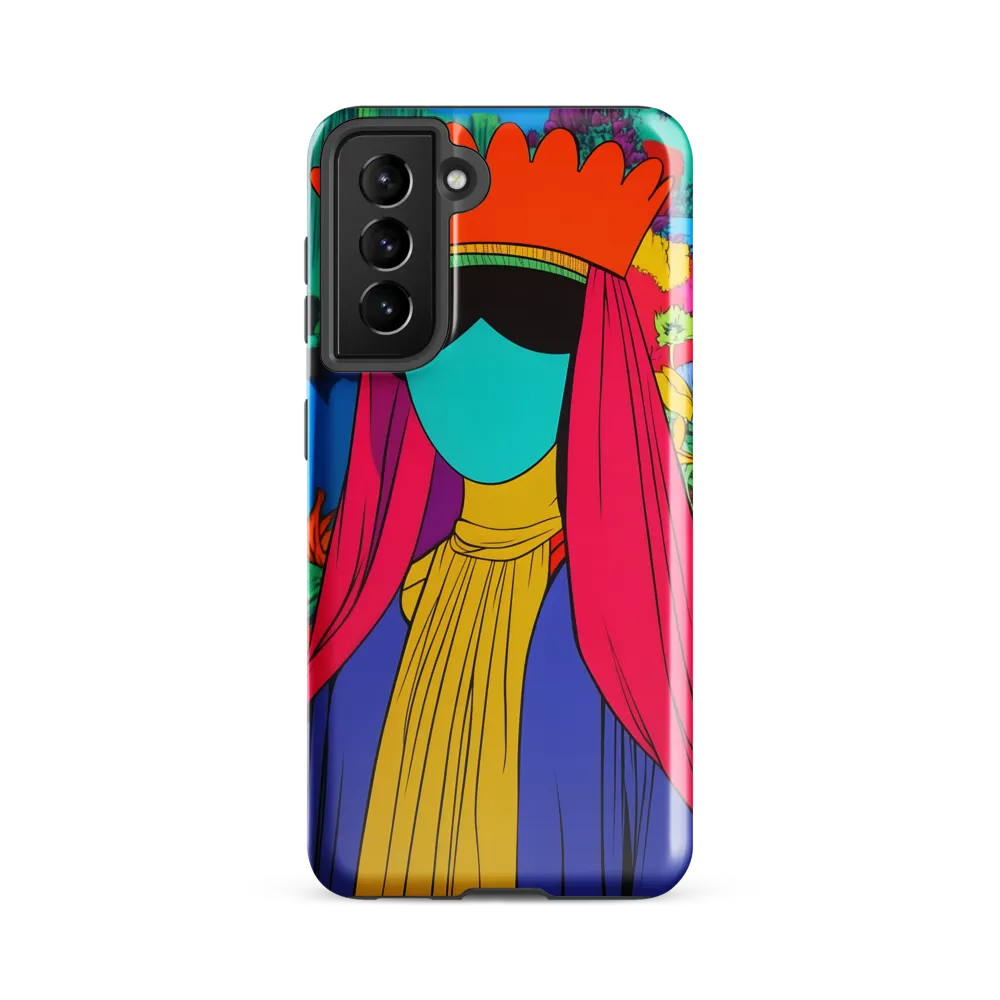 Crowned Surrealism | Phone Case |  S21 FE | Tough Case | Glossy