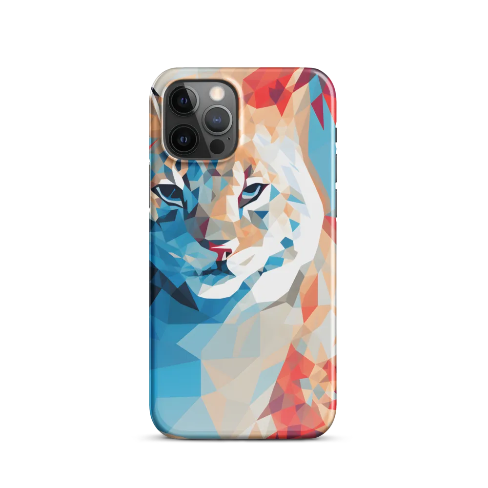 Facets of Feline Wonder | Phone Case |  12 Pro | Snap Case | Glossy