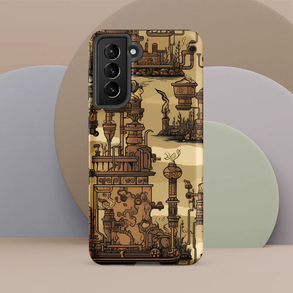 Whimsical Industrial Landscape