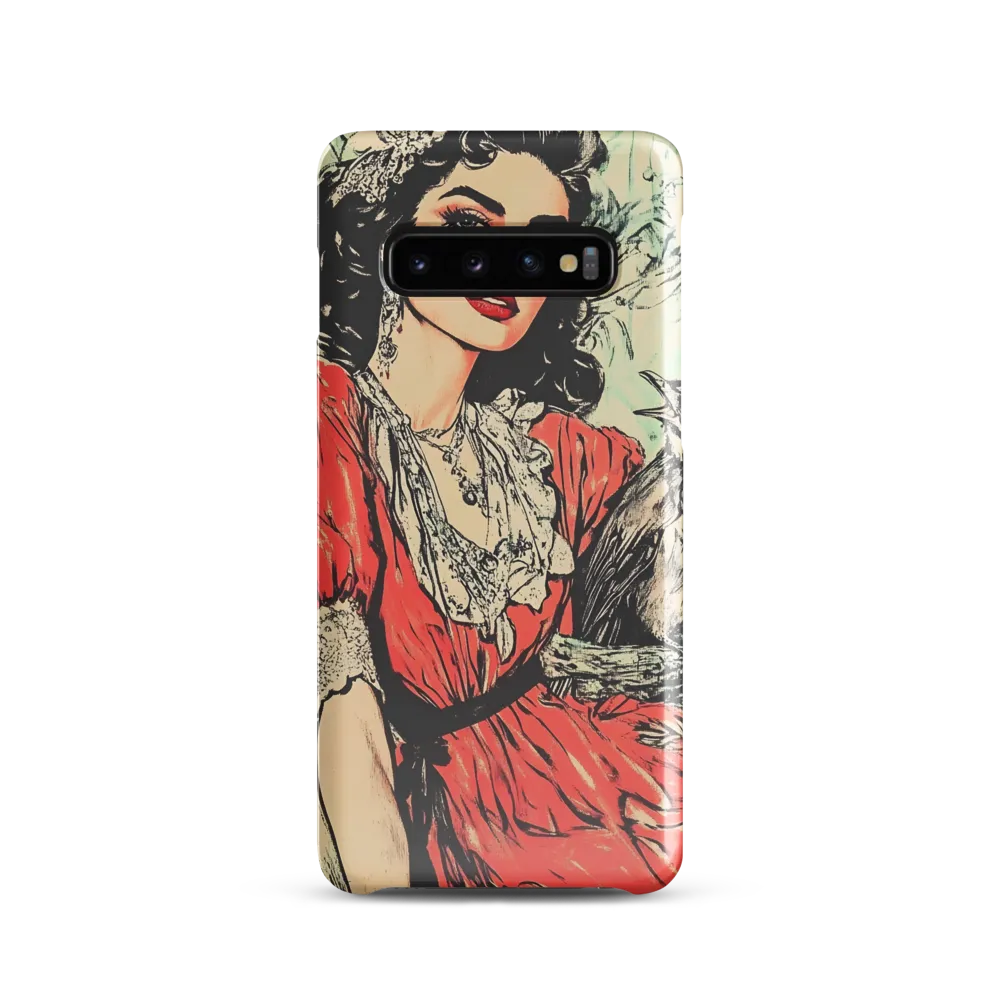 Whispers of Nostalgia | Phone Case |  S10 | Snap Case | Glossy