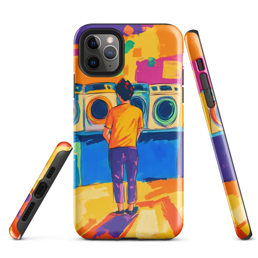 Laundry Day: A Vivid Contemplation | Phone Case |  11 Pro Max | Tough Case | Glossy