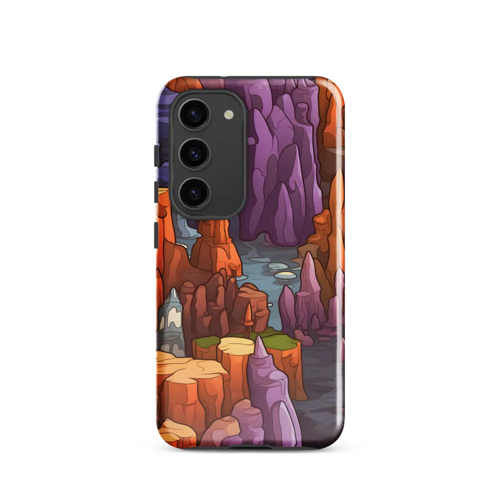 Vibrant Rockscape: A Digital Odyssey