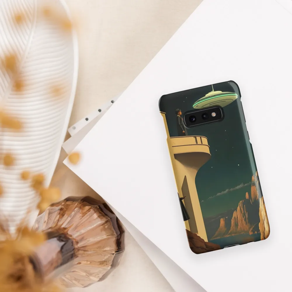 Encountering the Unknown | Phone Case |  S10e | Snap Case | Matte