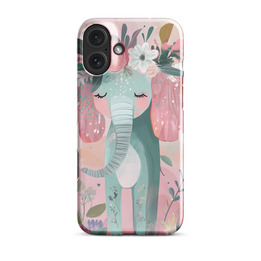 Whimsical Elephant in Bloom