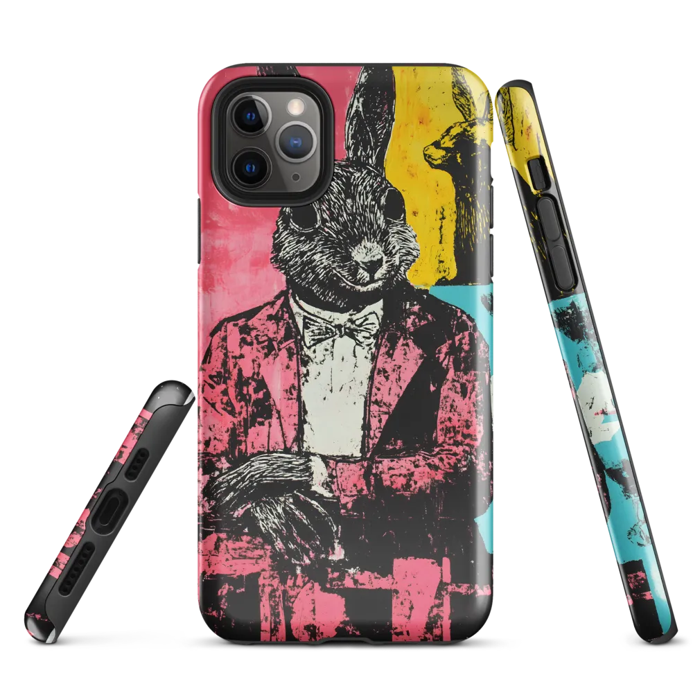 The Dapper Rabbit | Phone Case |  11 Pro Max | Tough Case | Glossy