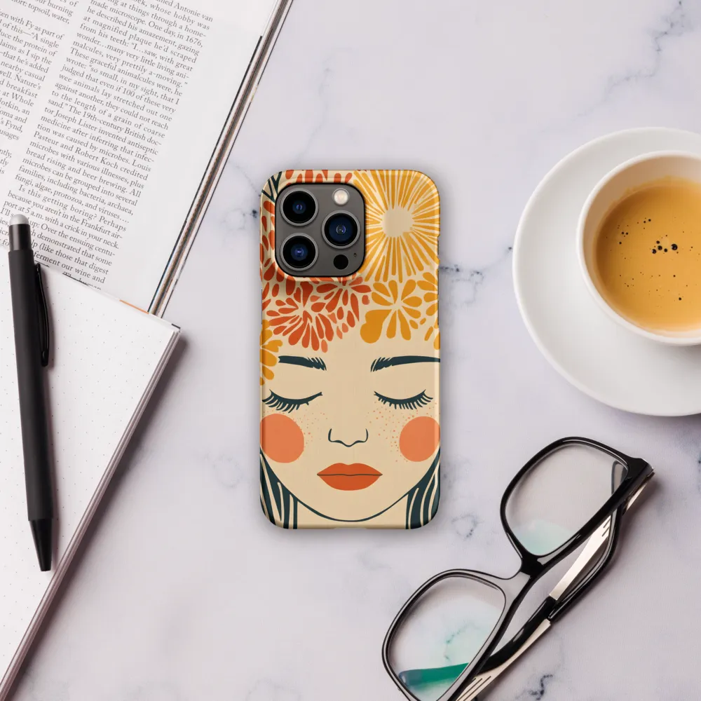 Serenity in Bloom | Phone Case |  14 Pro | Snap Case | Matte