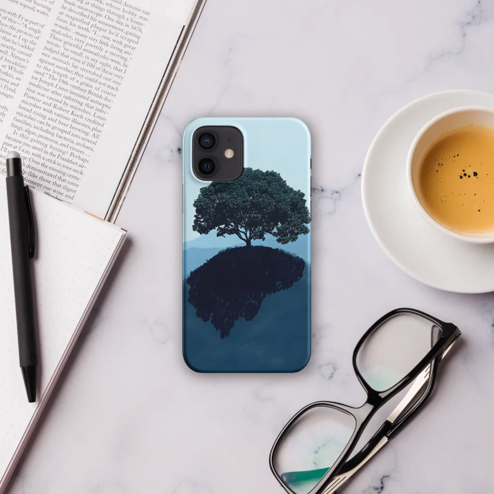 Solitude in Blue | Phone Case |  12 | Snap Case | Matte