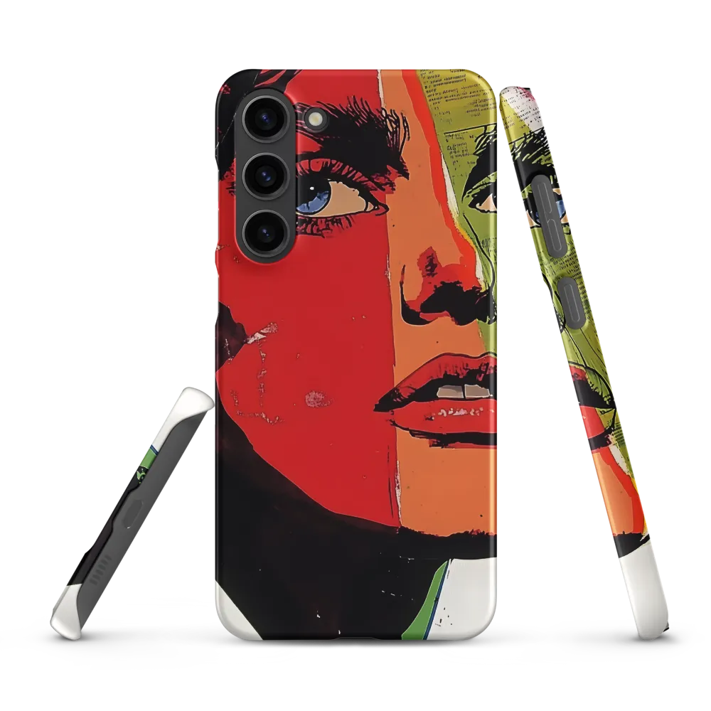 Vibrant Expressions: A Pop Art Portrait