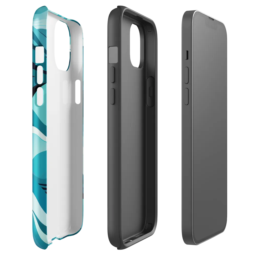 Ebb and Flow | Phone Case |  14 Plus | Tough Case | Glossy