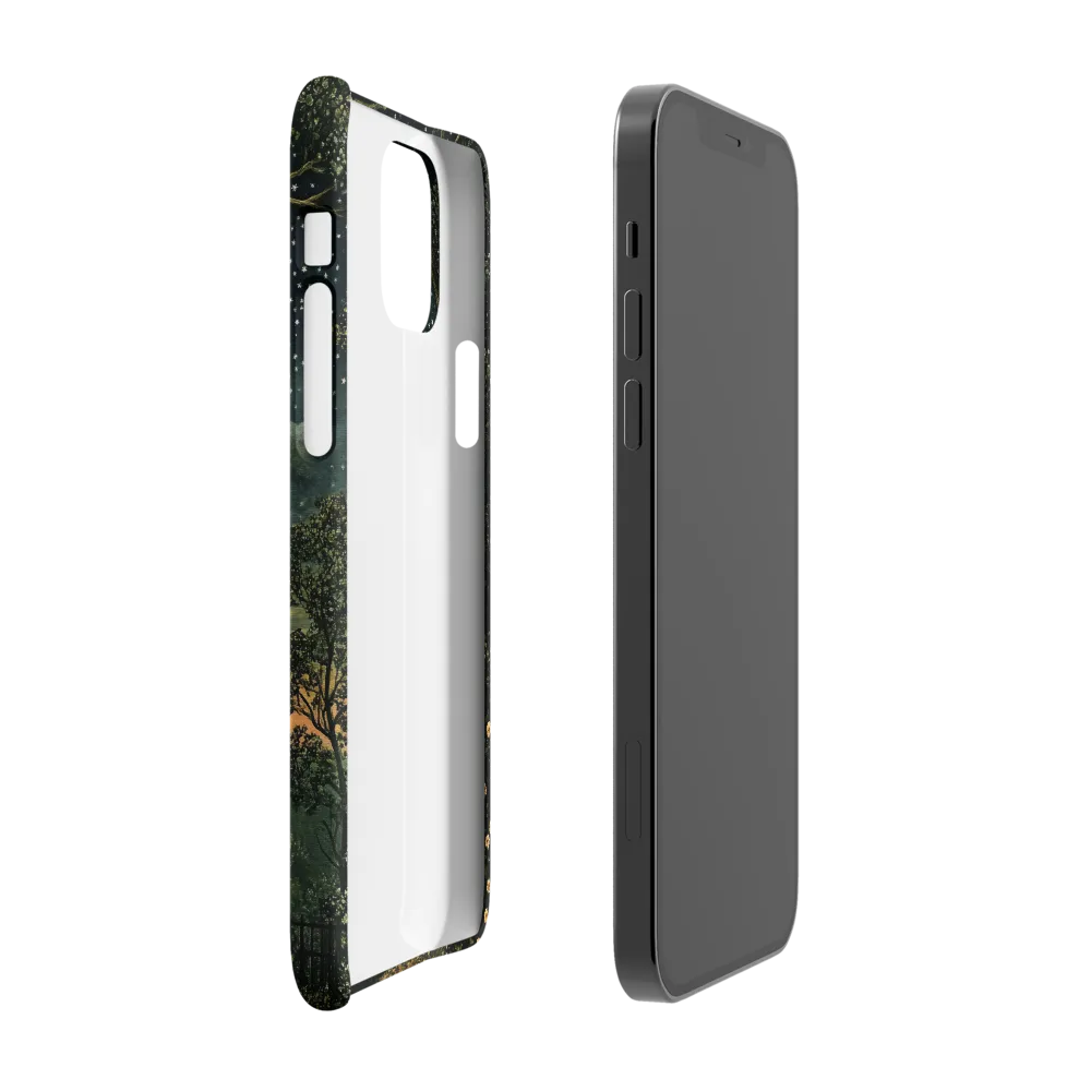 Mystical Nightscape Under the Full Moon | Phone Case |  12 Pro | Snap Case | Matte