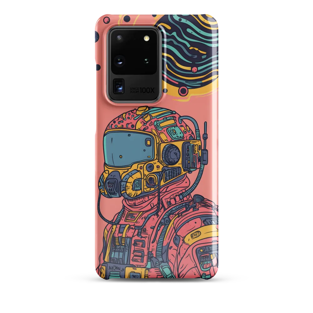 Exploration Beyond: A Digital Astronaut | Phone Case |  S20 Ultra | Snap Case | Glossy