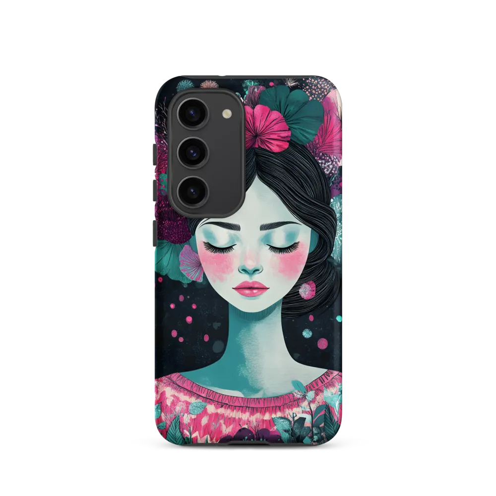 Embrace of Floral Serenity