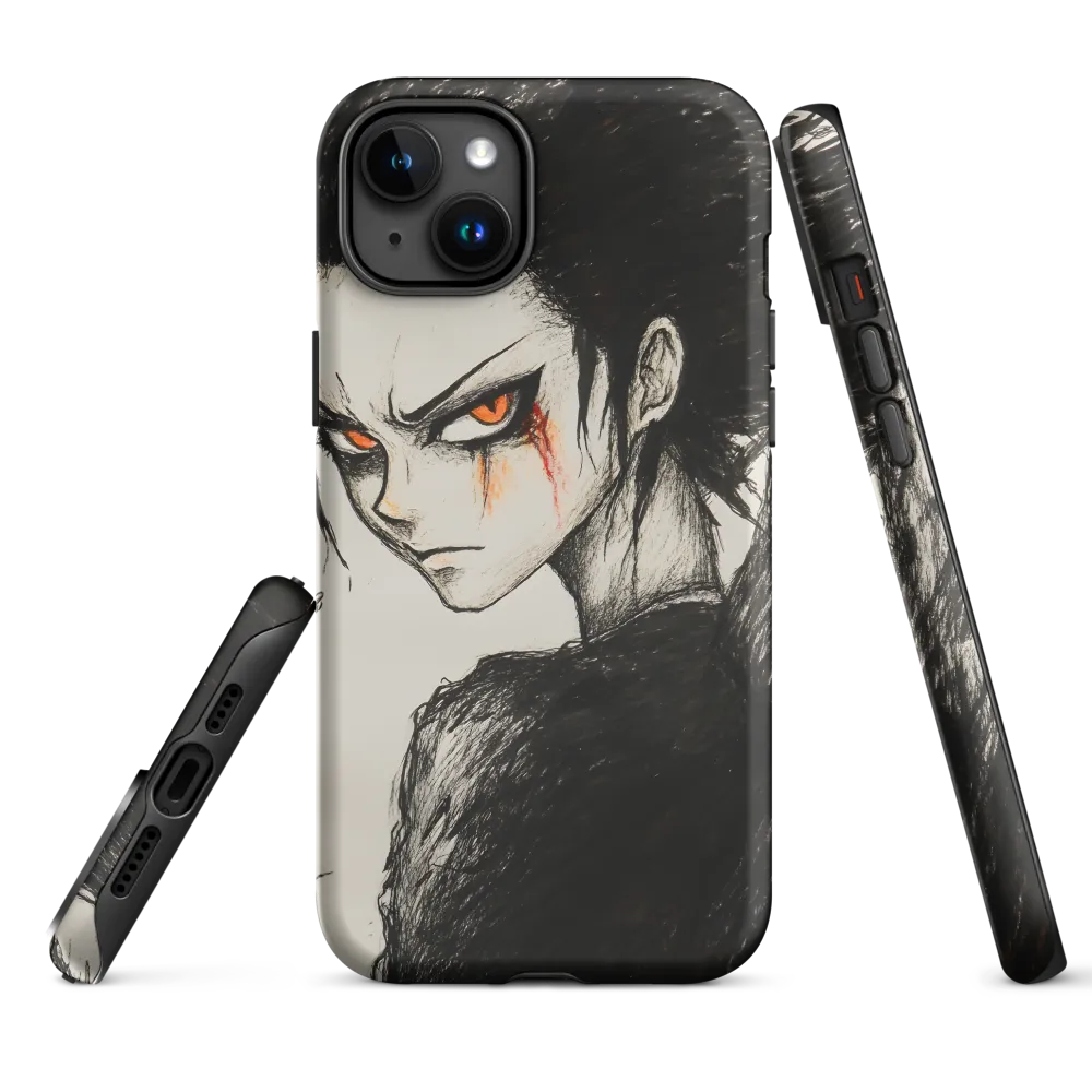Fiery Defiance | Phone Case |  15 Plus | Tough Case | Matte