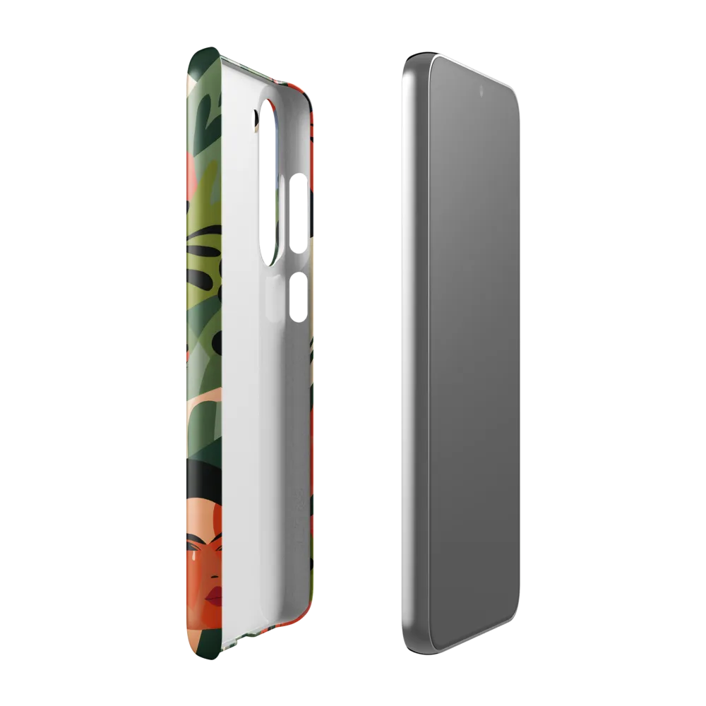 Harmony of Nature and Femininity | Phone Case |  S23 Plus | Snap Case | Glossy