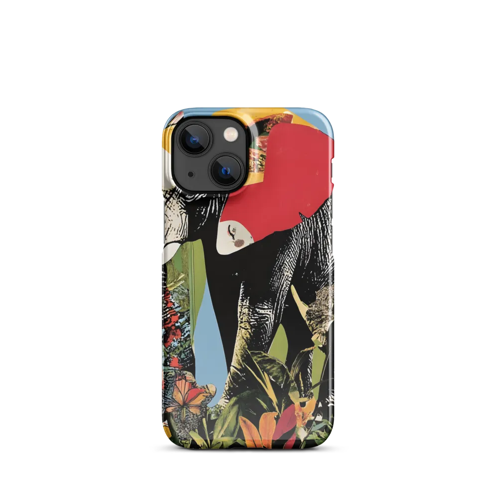 Harmony of Nature: The Elephant's Embrace | Phone Case |  13 Mini | Snap Case | Glossy