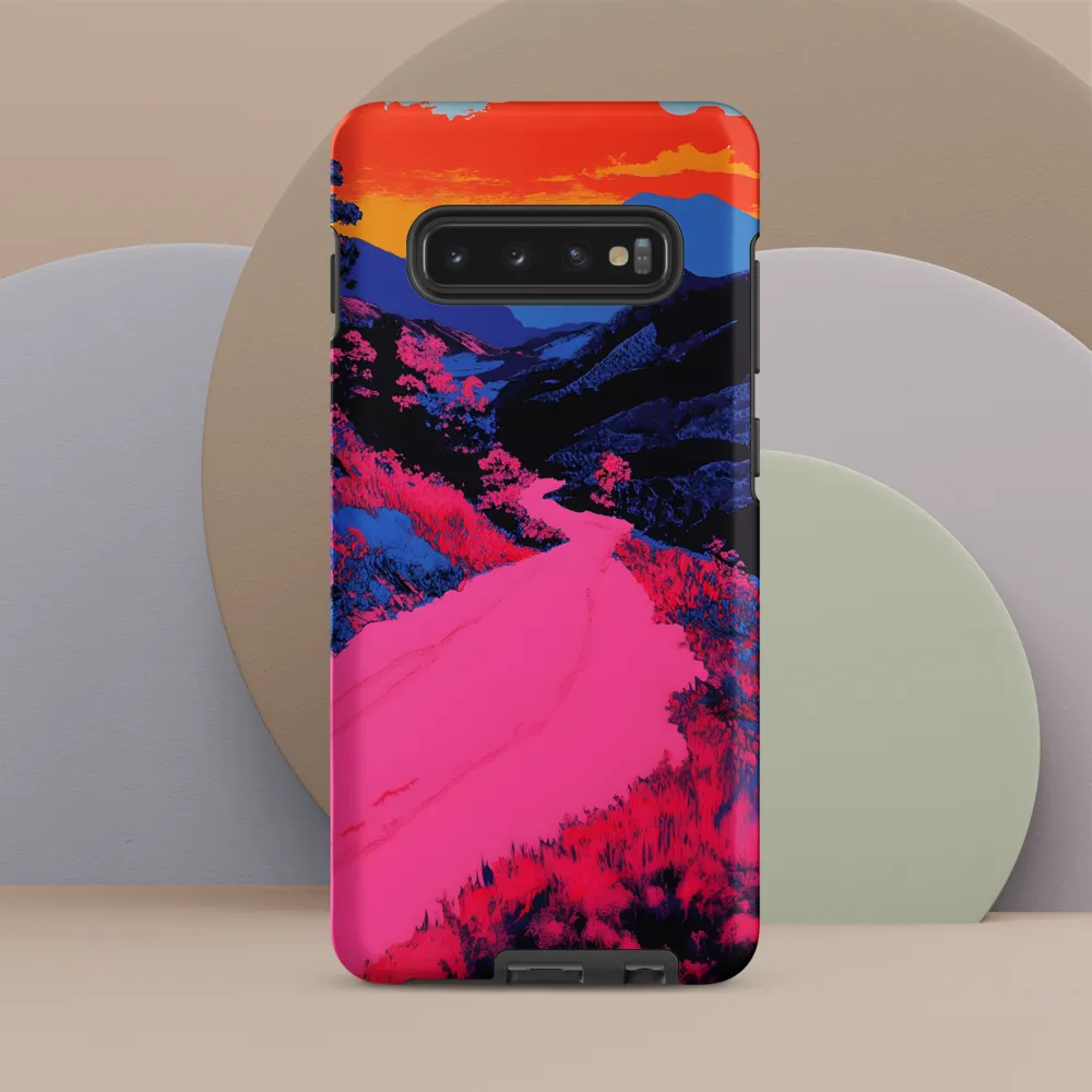Ethereal Landscape in Vivid Hues