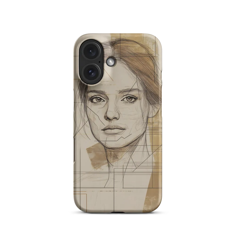 Geometric Elegance: A Modern Portrait