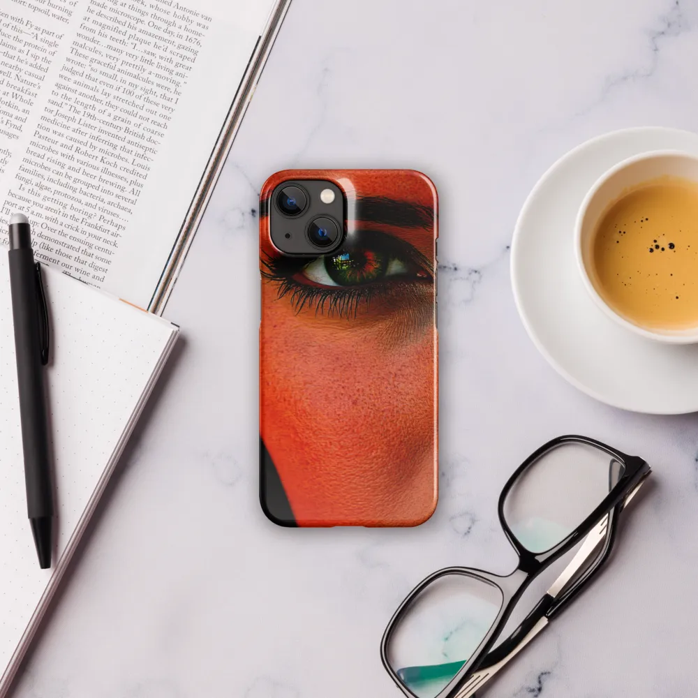 Gaze of Intensity | Phone Case |  14 | Snap Case | Glossy