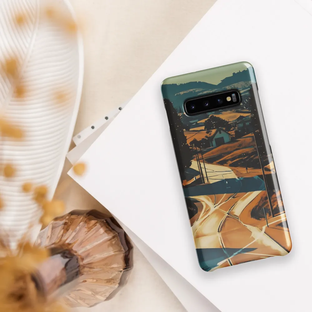 The Journey Through Dreamy Landscapes | Phone Case |  S10 Plus | Snap Case | Glossy