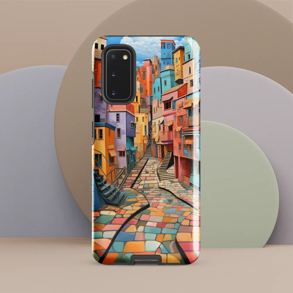 Vibrant Cityscape: A Kaleidoscope of Colors