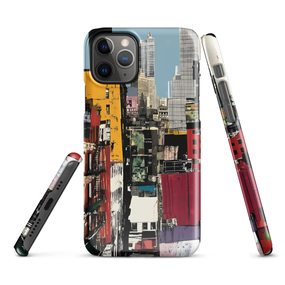 Urban Collage: A Vivid Cityscape