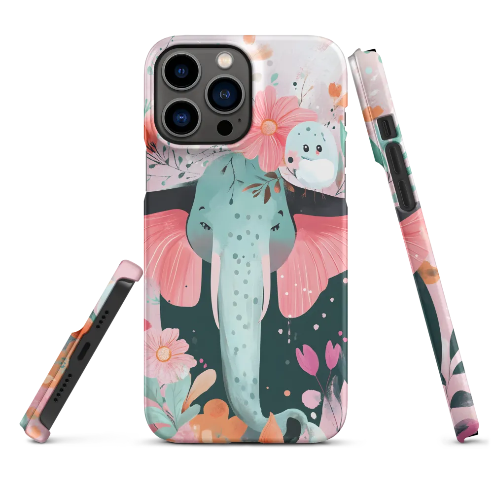 Whimsical Elephant in Bloom