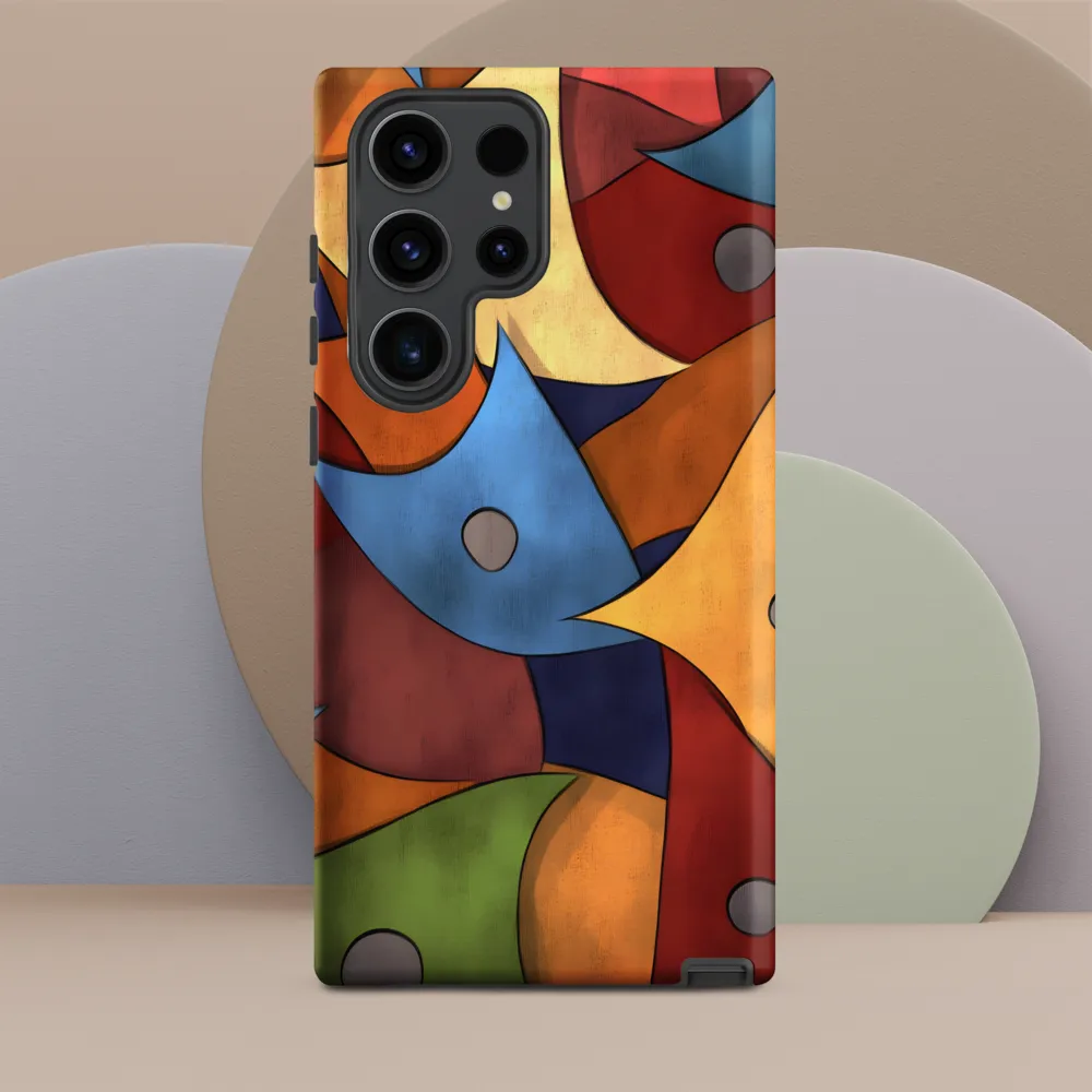 Vibrant Interplay of Shapes