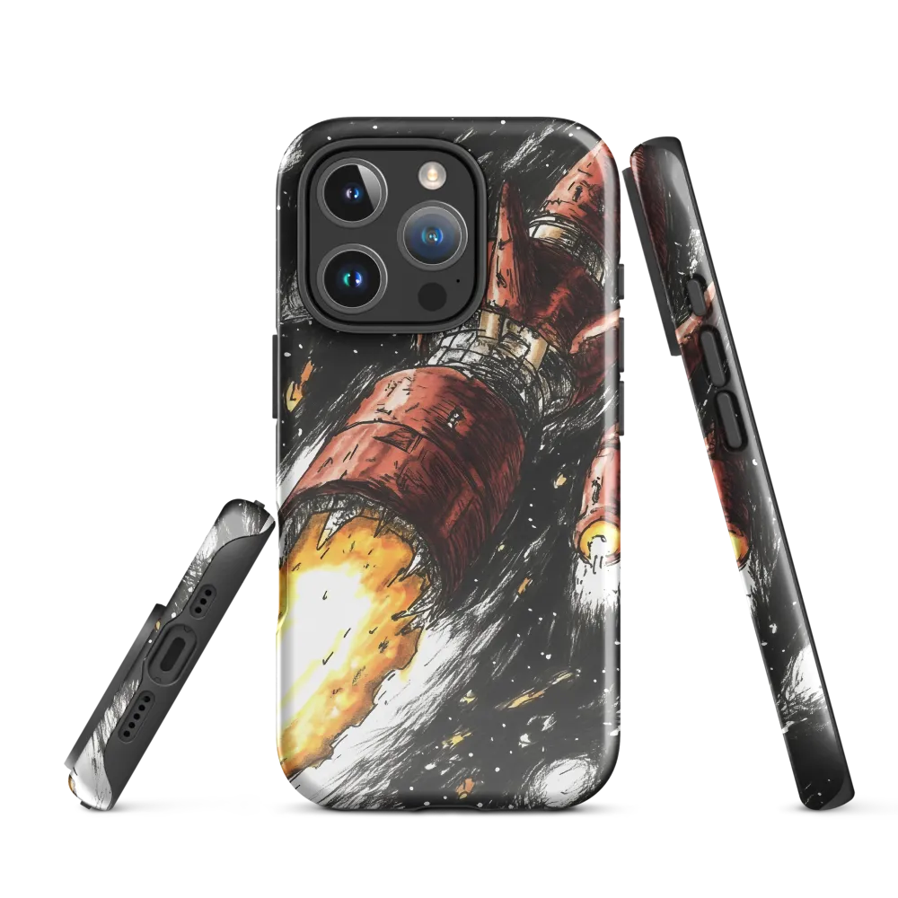 Ignition in the Abyss | Phone Case |  16 Pro | Tough Case | Glossy