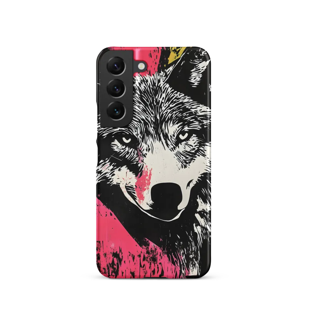 Intense Gaze of the Wolf