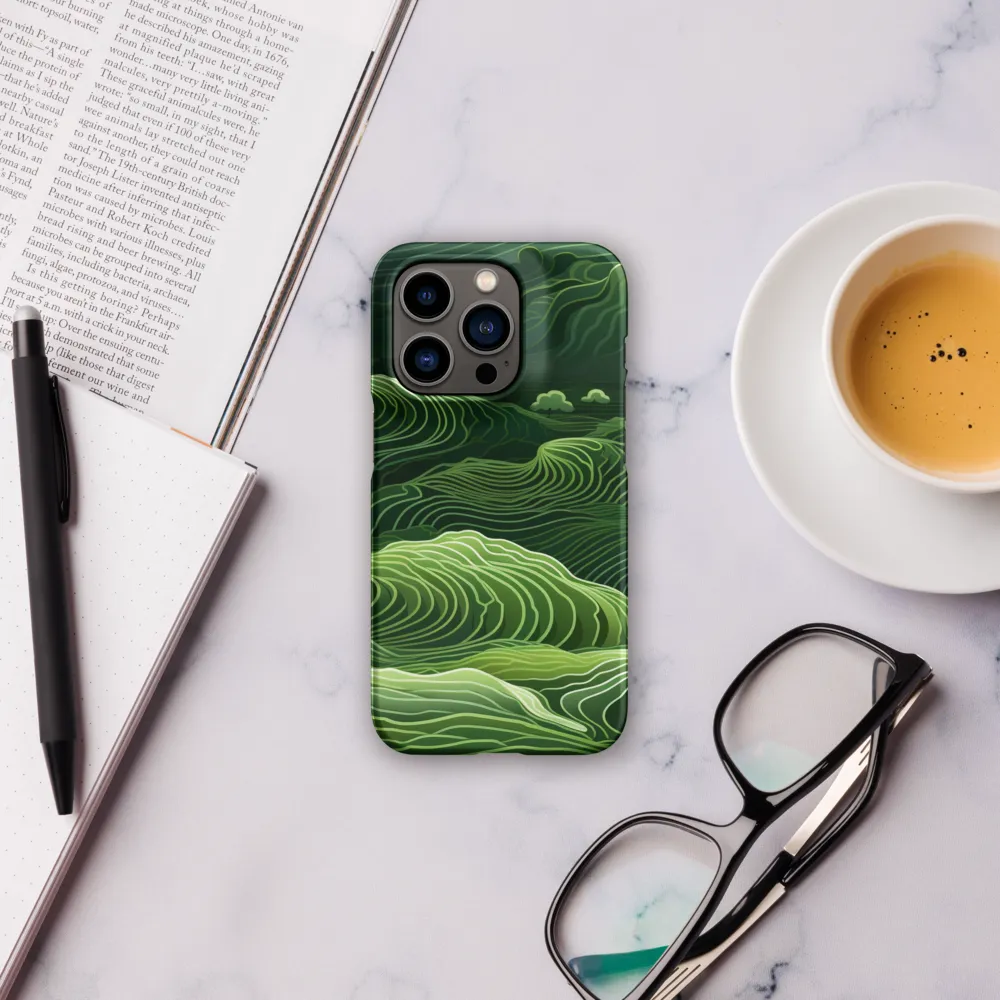 Whispers of Green Hills | Phone Case |  14 Pro | Snap Case | Matte