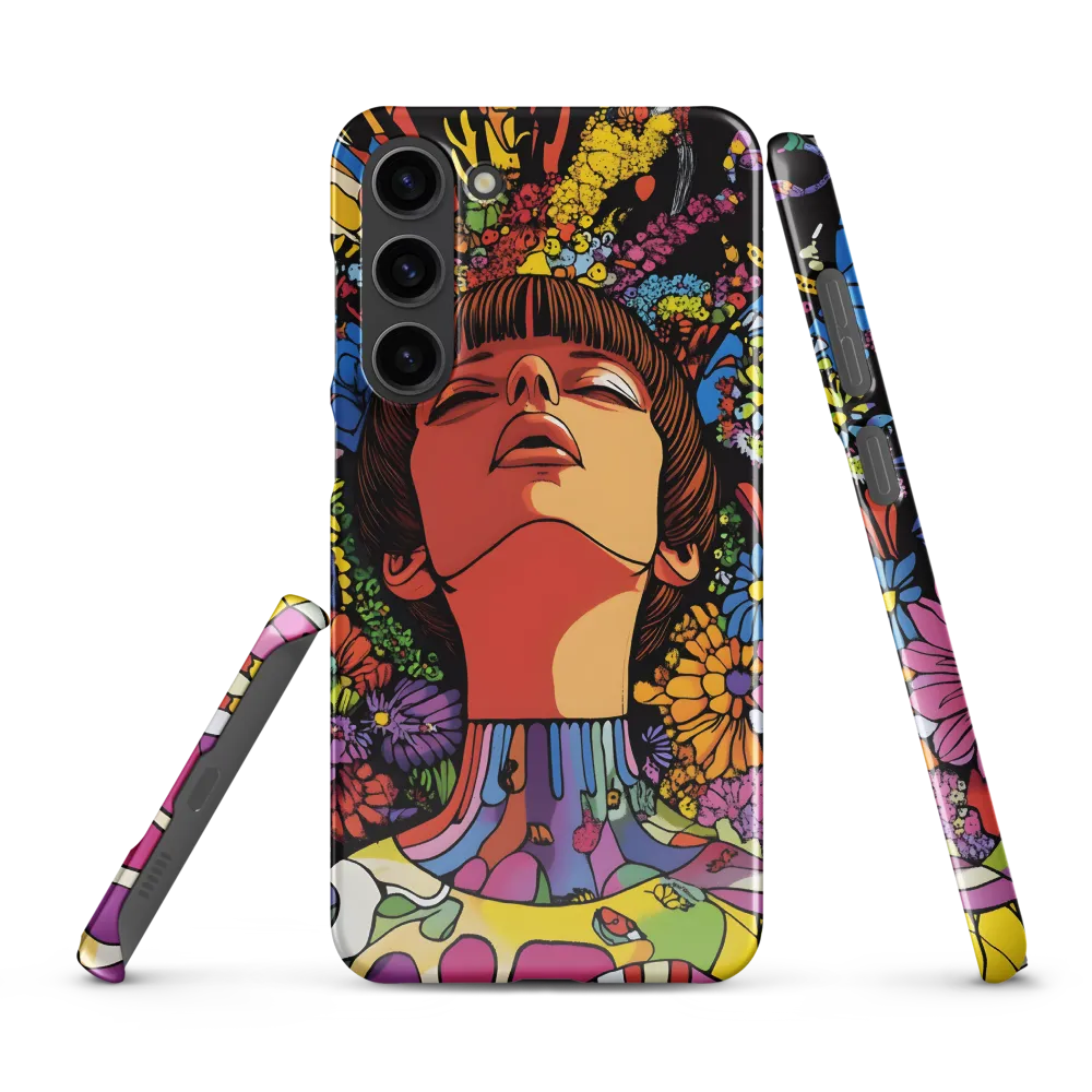 Vibrant Ecstasy: A Psychedelic Portrait