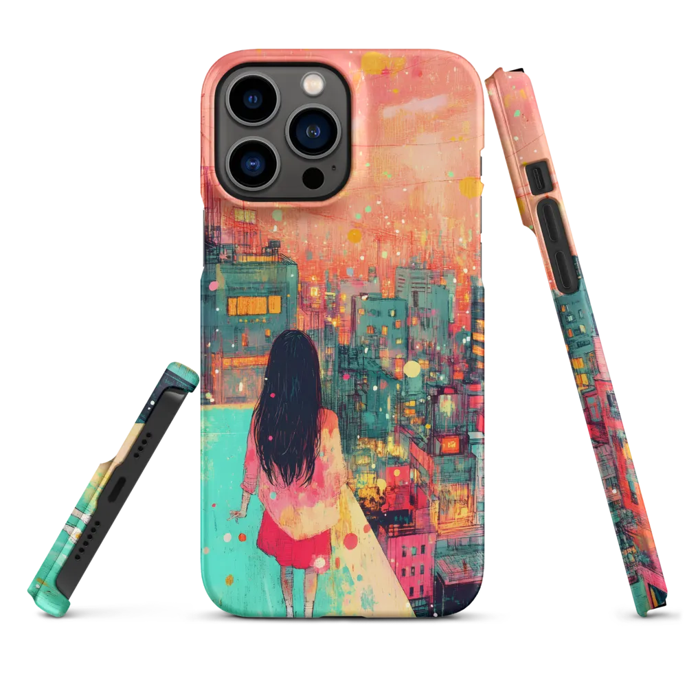 Serenity Above the City | Phone Case |  13 Pro Max | Snap Case | Matte