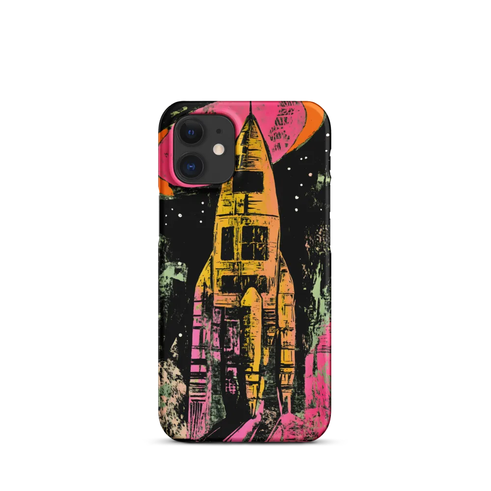 Cosmic Voyage: A Surreal Rocket Adventure