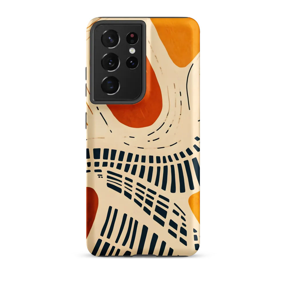 Urban Patterns in Harmony | Phone Case |  S21 Ultra | Tough Case | Matte