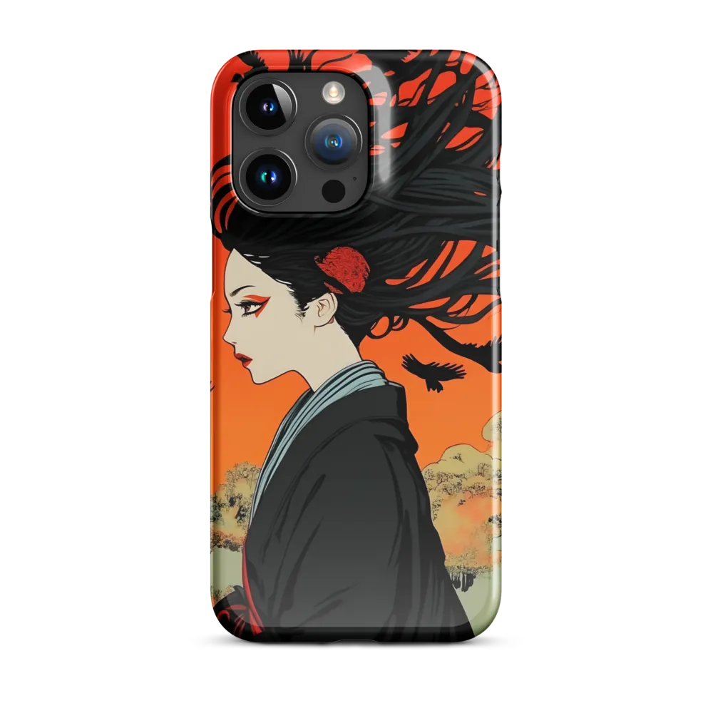 Whispers of Shadows | Phone Case |  15 Pro Max | Snap Case | Glossy