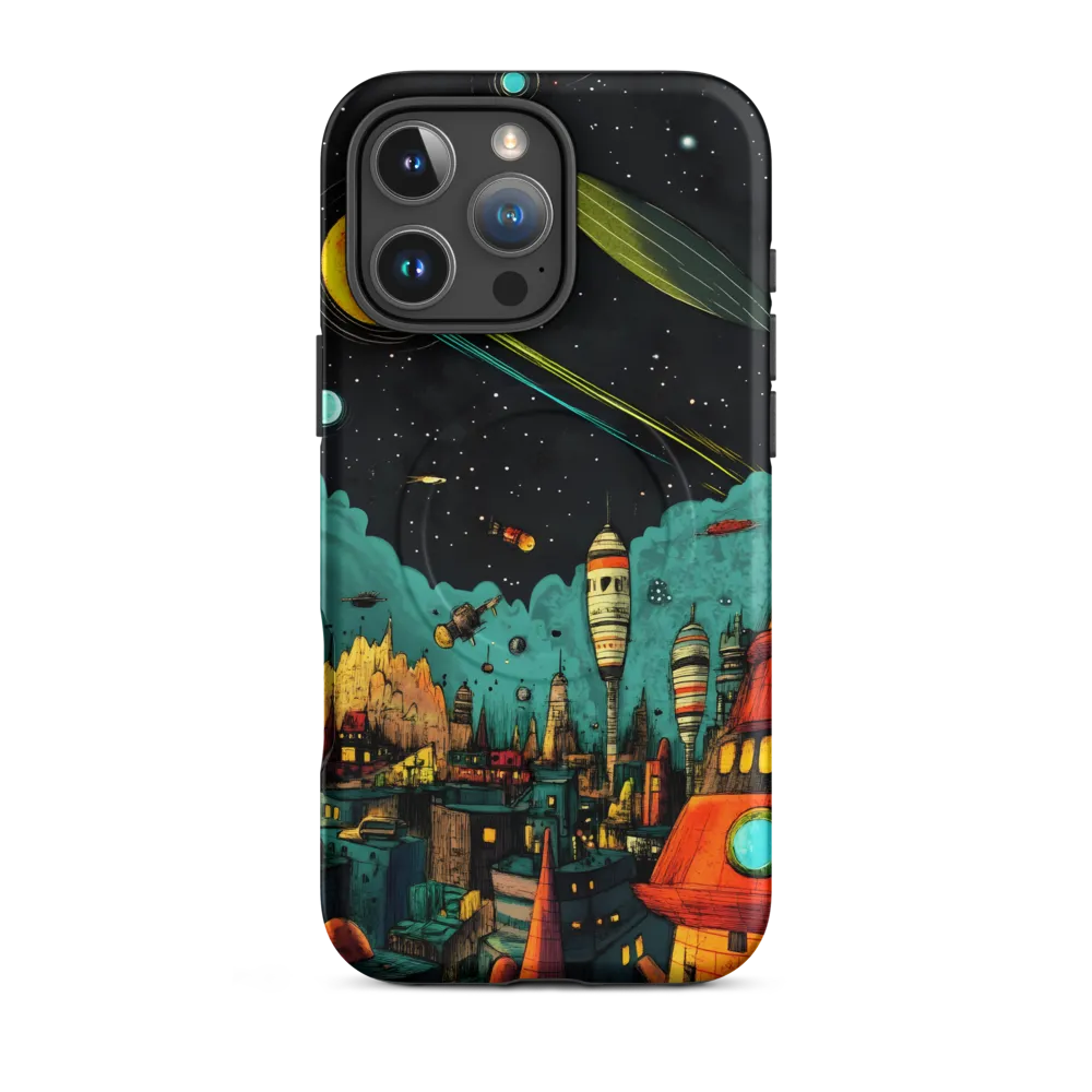 Galactic Cityscape: A Journey Through Imagination