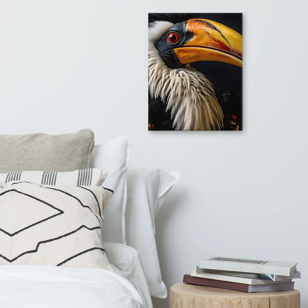 Majestic Hornbill Portrait