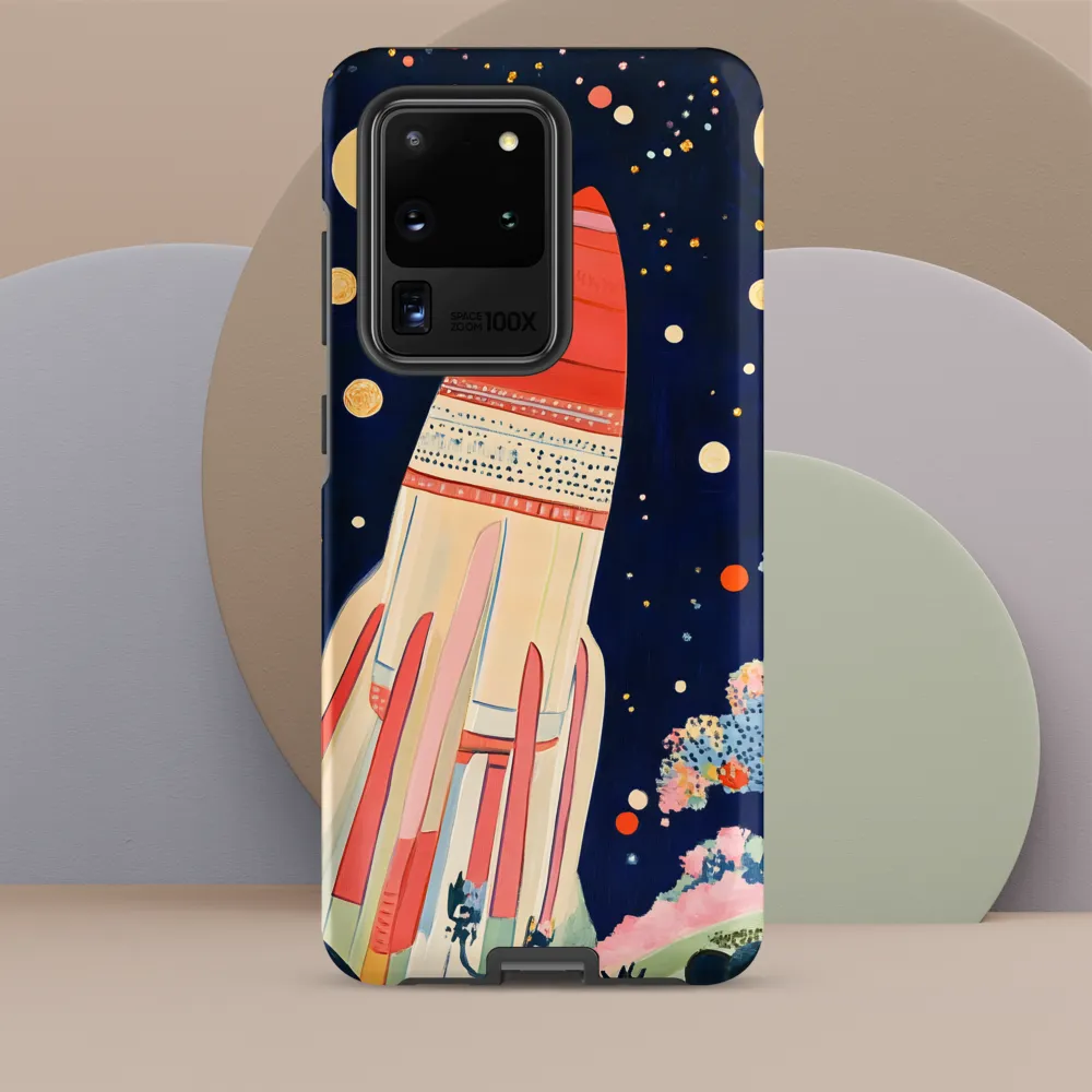 Cosmic Dreams: The Rocket's Journey