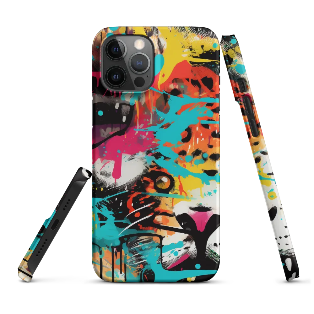 Fierce Fusion: Tiger and Lion in Graffiti