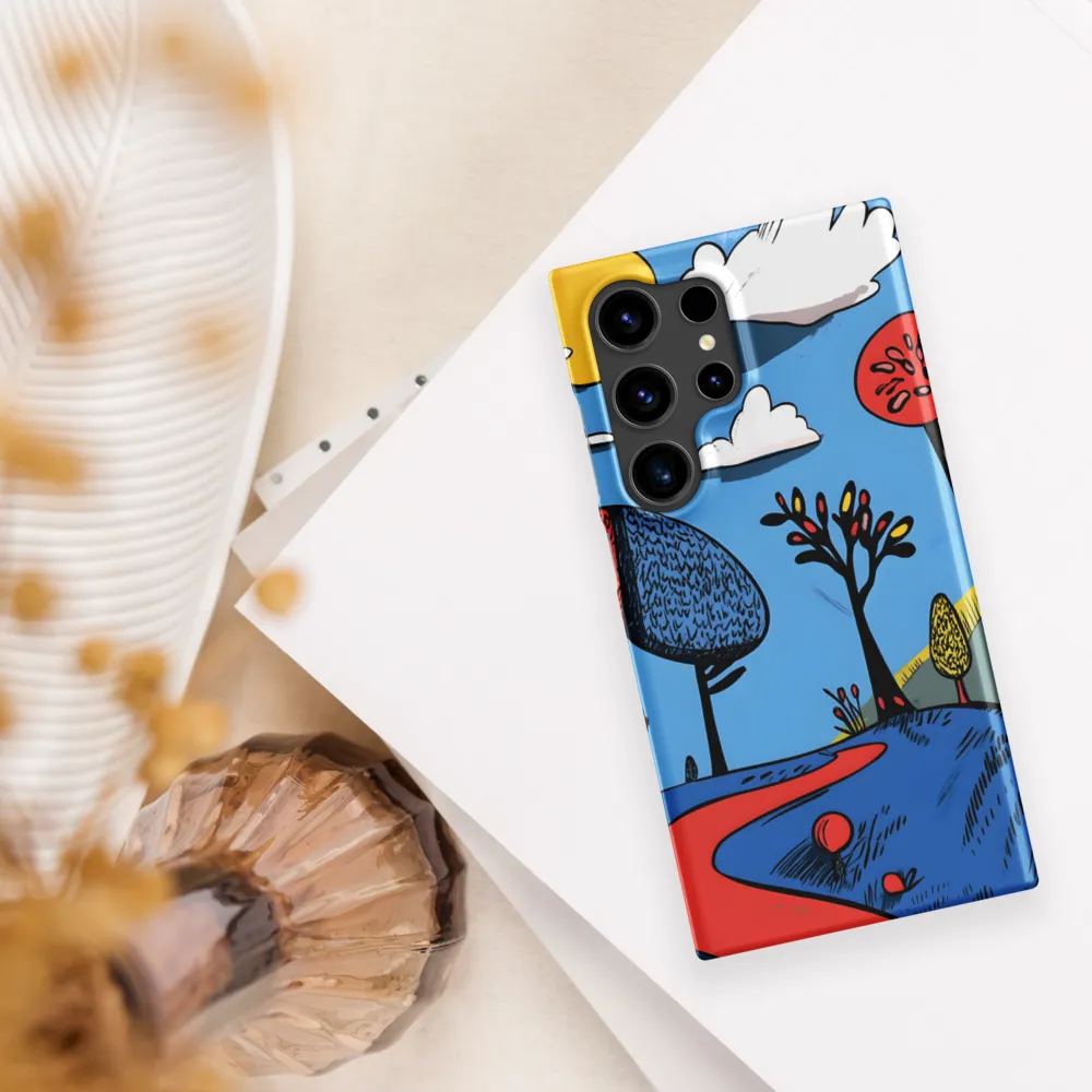 A Playful Journey Through Whimsical Woods | Phone Case |  S24 Ultra | Snap Case | Matte