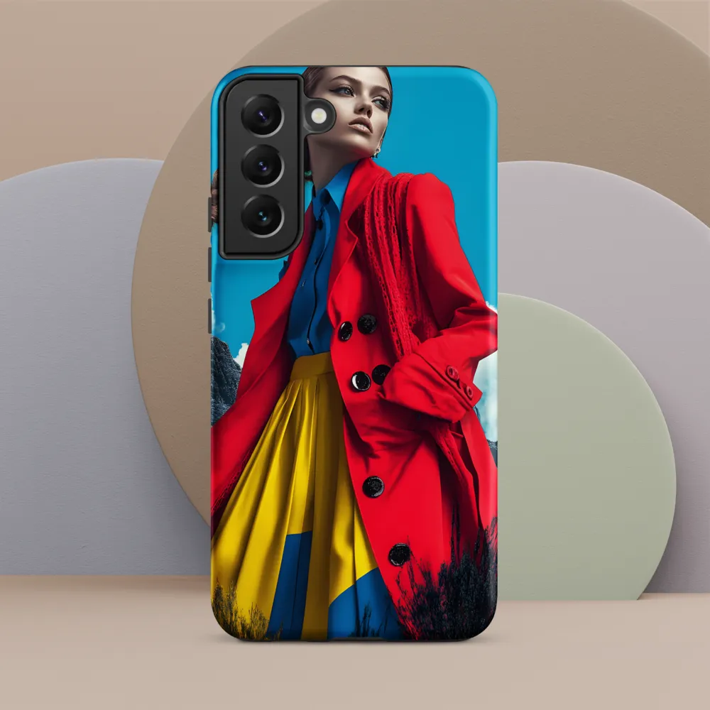 Vibrant Elegance | Phone Case |  S22 Plus | Tough Case | Matte